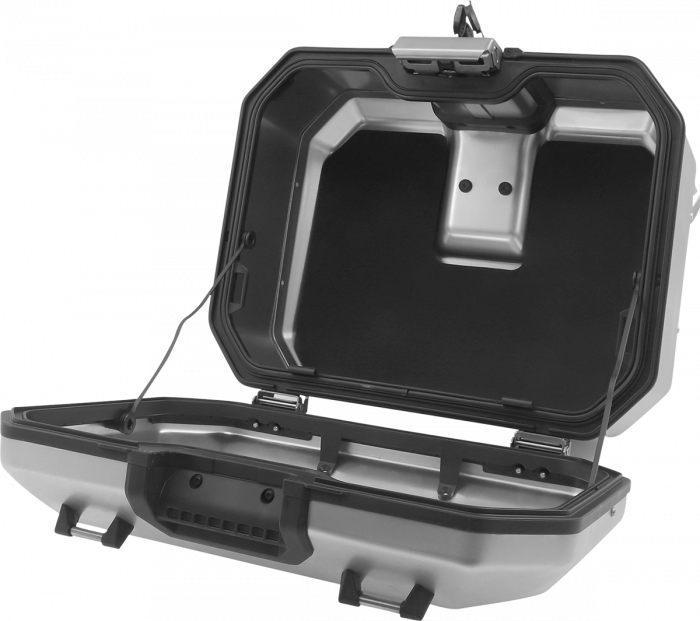 Cutie portbagaj Top Case moto, Kenai by Moose Racing, 37l, culoare argintiu [2]
