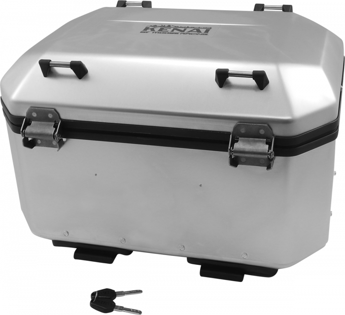 Cutie portbagaj Top Case moto, Kenai by Moose Racing, 37l, culoare argintiu [4]