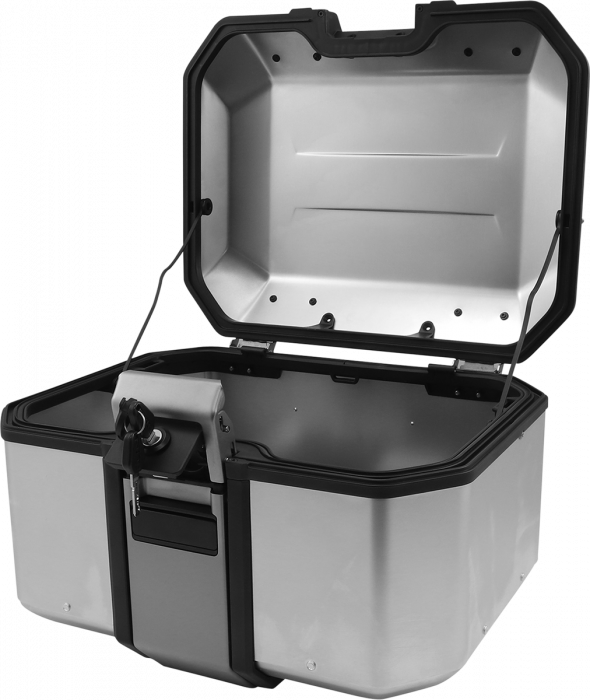 Cutie portbagaj Top Case moto, Kenai by Moose Racing, 37l, culoare argintiu [3]