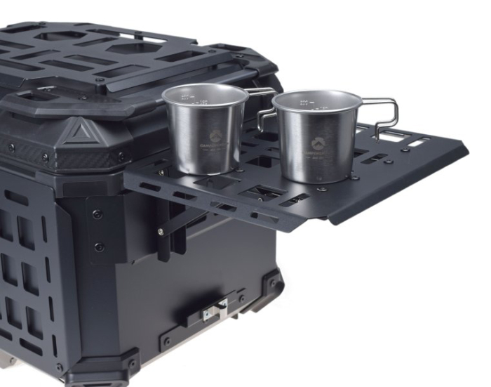 Cutie bagaje Awina pentru motociclete, top case, 45L, 42x34x35cm, culoare negru [7]