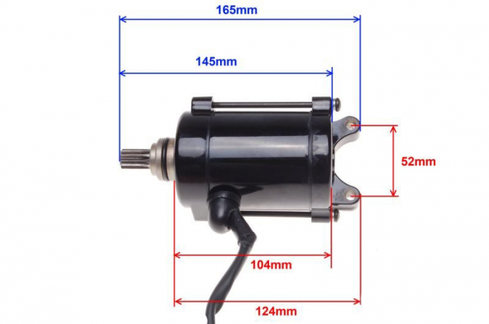Electromotor Atv 250 Stxe, 11 dinti [2]