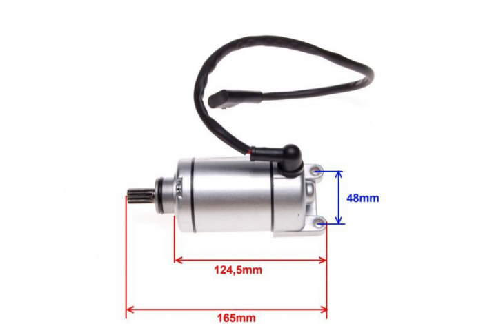 Electromotor, Atv200 Loncin/Zongshen, 10 dinti [2]