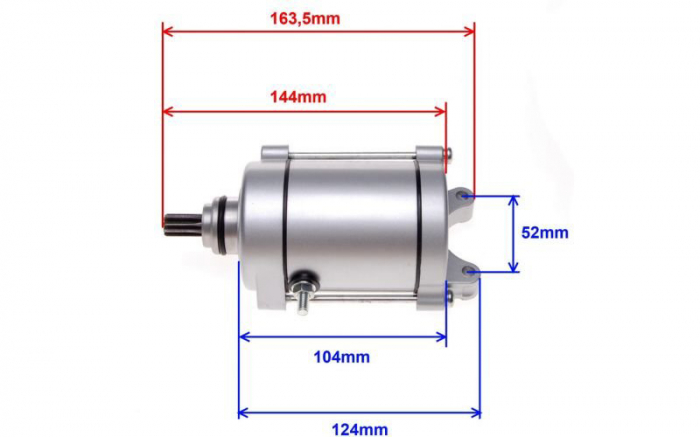 Electromotor Yamaha 50, 10 dinti [2]