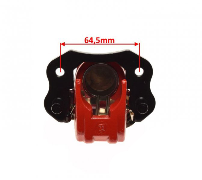 Etrier frana fata Atv 200, culoare rosu [2]