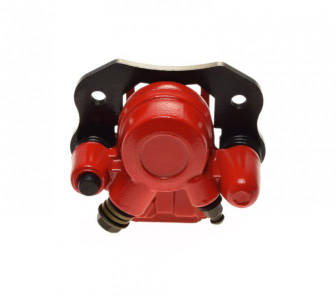 Etrier frana fata Atv 200, culoare rosu [3]