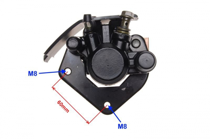 Etrier frana fata Suzuki Gn125, culoare negru [2]