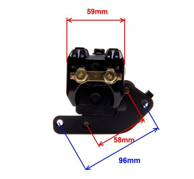 Etrier frana spate  Atv 200 [2]