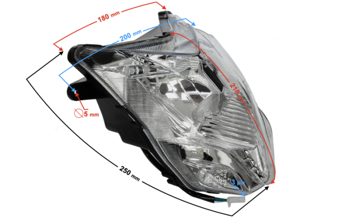 Far fata pentru moped FR 2 [4]