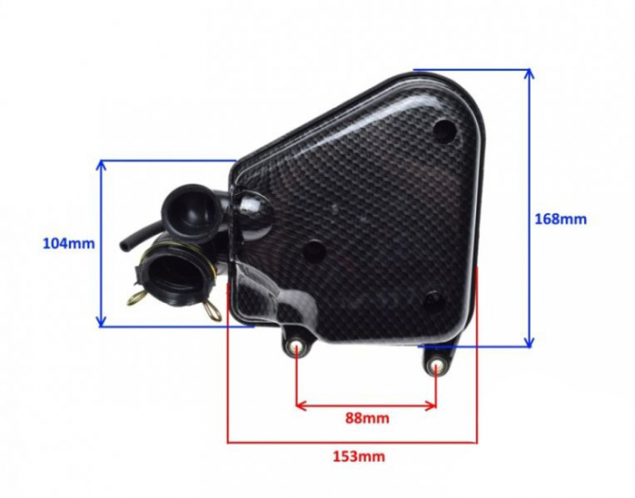Filtru aer complet Yamaha 50 Cc 3Kj E2 [2]