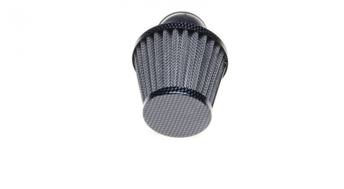 Filtru aer sport conic d.28mm 45°, carbon [2]