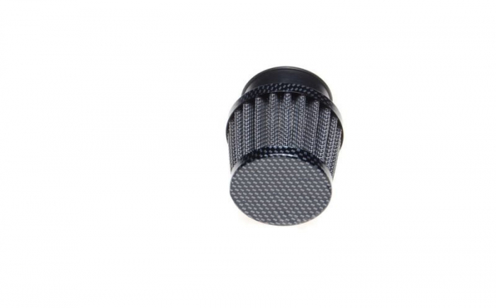 Filtru aer sport conic d.30mm, carbon [2]
