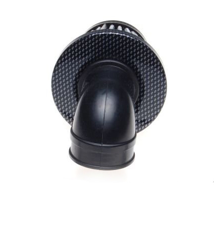 Filtru aer sport conic, d.38mm, cot 90', culoare carbon [2]