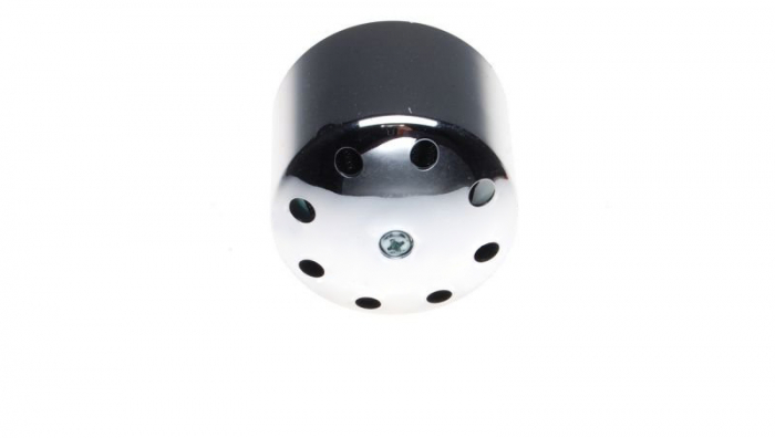 Filtru aer sport cu protectie, d.42mm, cromat [2]