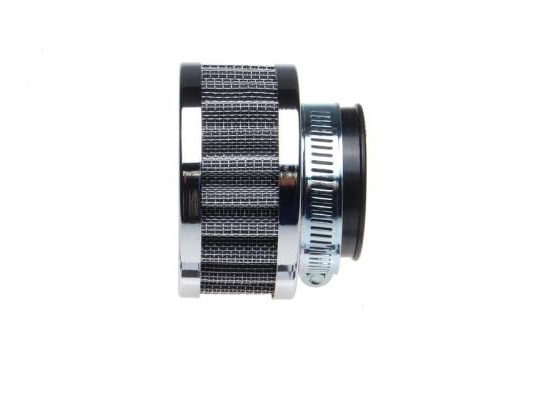 Filtru aer sport KE102E1, d.42 mm, cromat