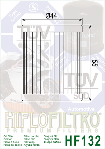 Filtru Ulei HF132 Hiflofiltro Arctic Cat , Beta , Suzuki