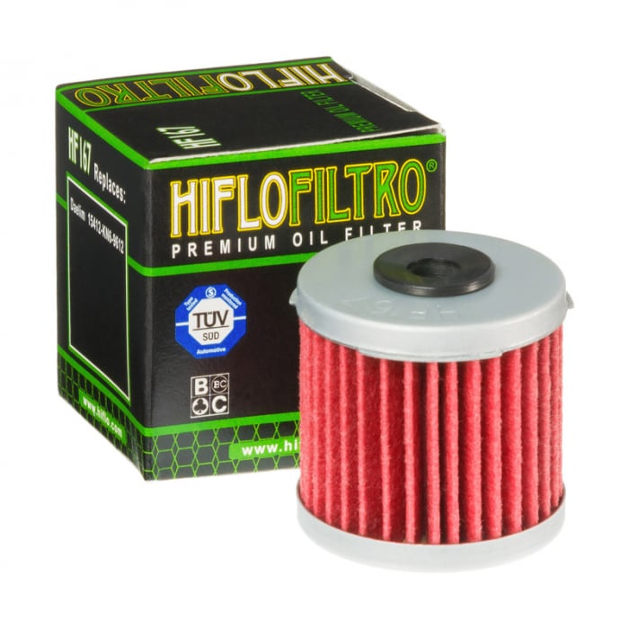 Filtru Ulei HF167 Hiflofiltro Daelim 15412-KN6-9612