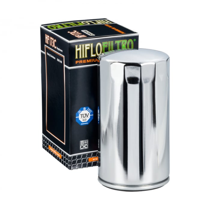 Filtru Ulei HF173 Cromat Hiflofiltro Harley 63813-90