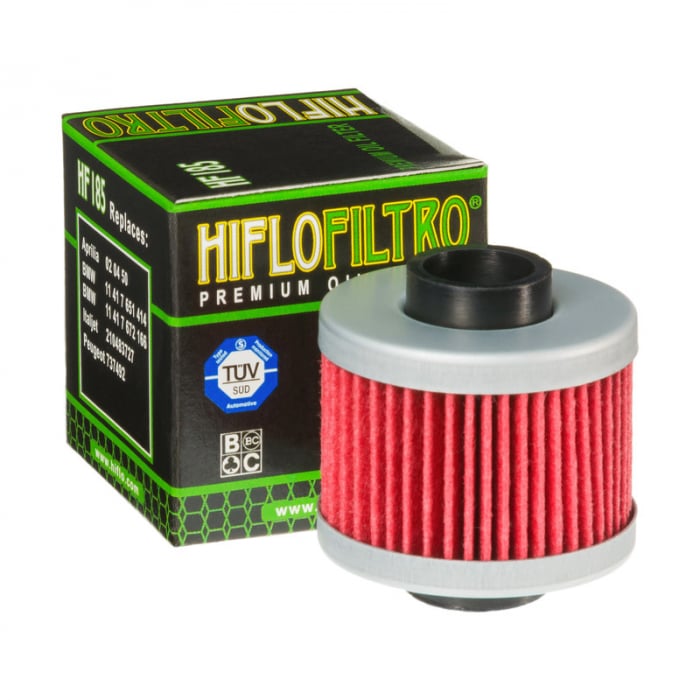 Filtru Ulei HF185 Hiflofiltro Aprilia 02 04 50 BMW 11 41 7 651 414 11 41 7 672 166 Italjet 210483727 Peugeot 737492