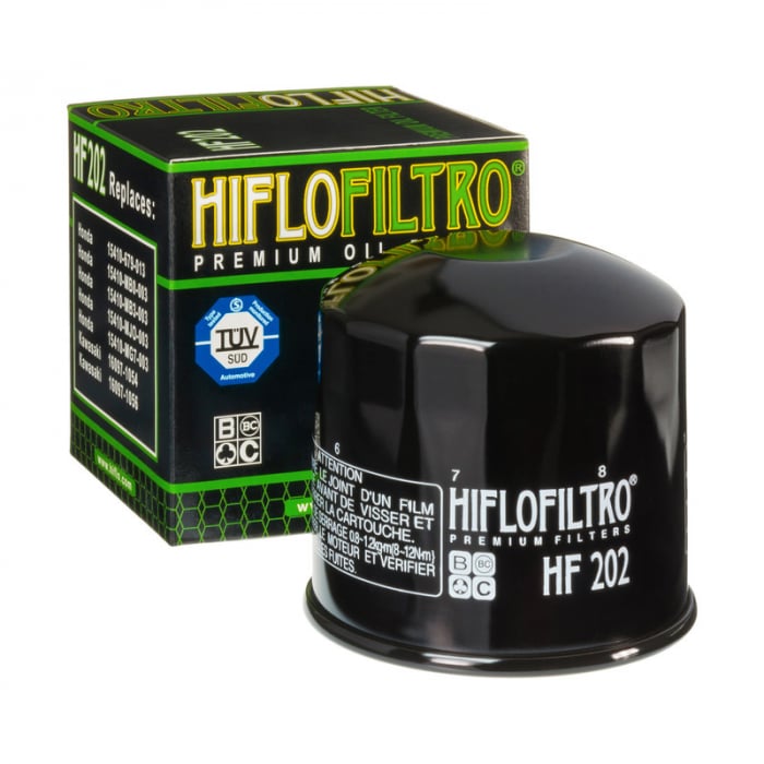 Filtru Ulei HF202 Hiflofiltro Honda Kawasaki