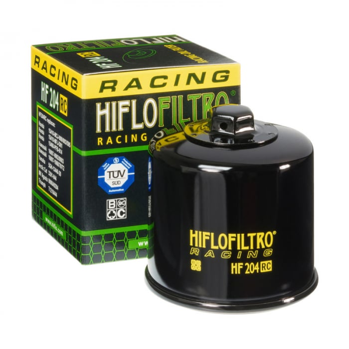 Filtru Ulei HF204 Racing Hiflofiltro Arctic Cat Honda Kawasaki MV Agusta Triumph Yamaha