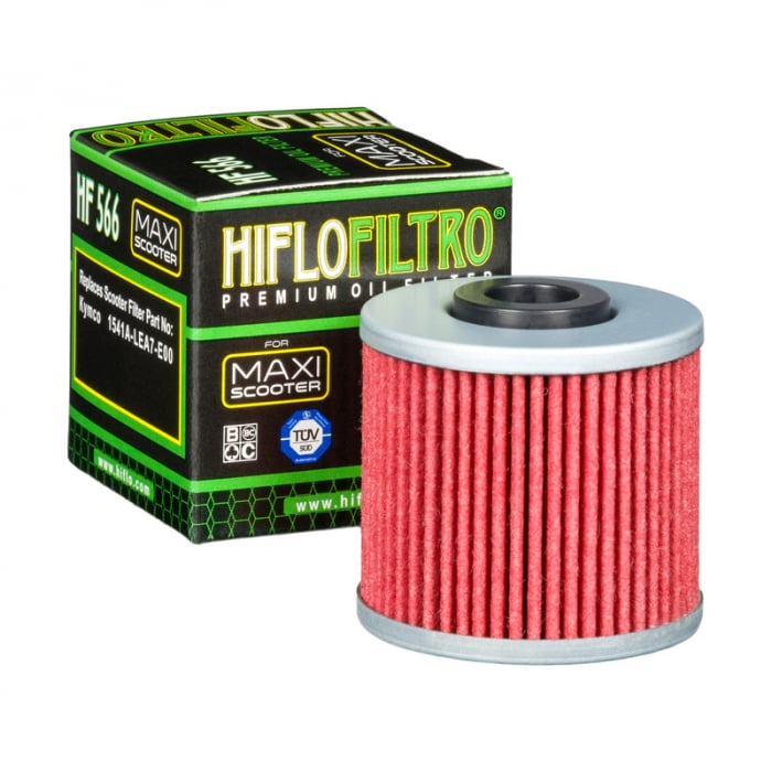 Filtru Ulei HF566 Hiflofiltro Kawasaki 52010-Y001 Kymco 1541A-LEA7-E00