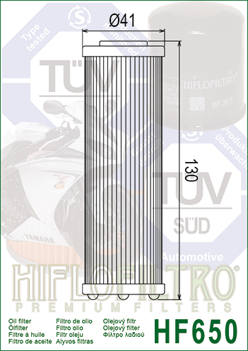 Filtru Ulei HF650 Hiflofiltro KTM [2]