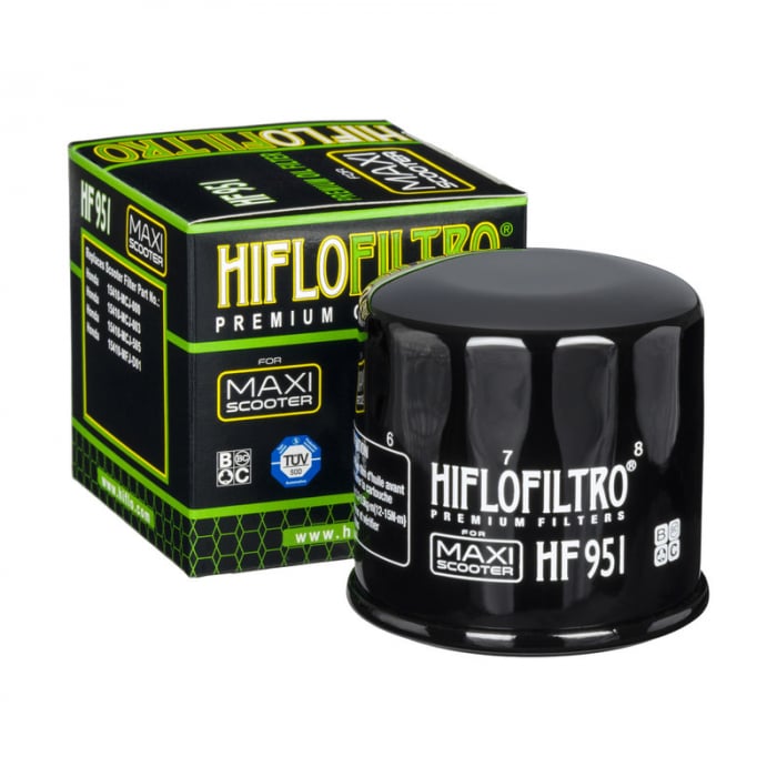 Filtru Ulei HF951 Hiflofiltro Honda 15410-MCJ-000 15410-MCJ-003 15410-MCJ-505 15410-MFJ-D01