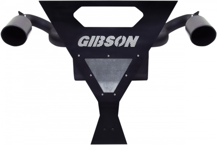 Final evacuare dublu Gibson X Side negru ceramic Polaris