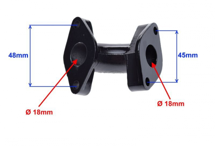 Flansa admisie Atv 110cc, d.18mm [2]