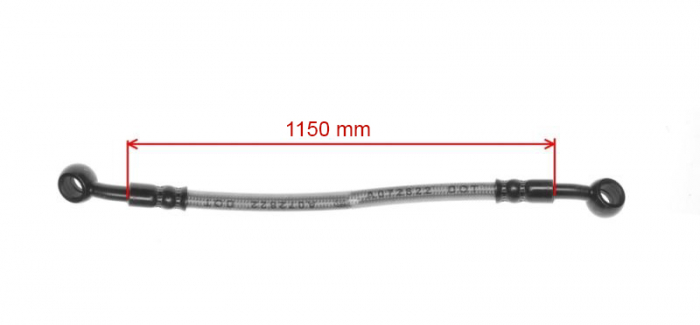 Furtun hidraulic frana L=1200mm, atv 200 [3]