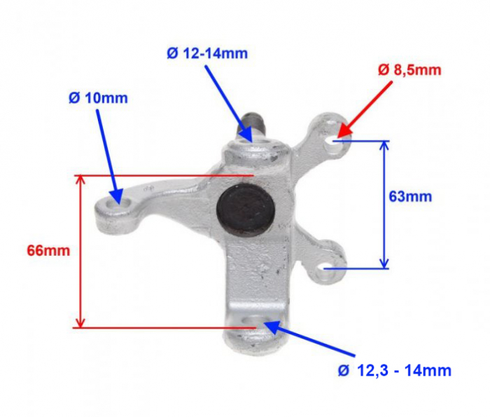 Fuzeta dreapta fata SHINERAY ATV150 [3]
