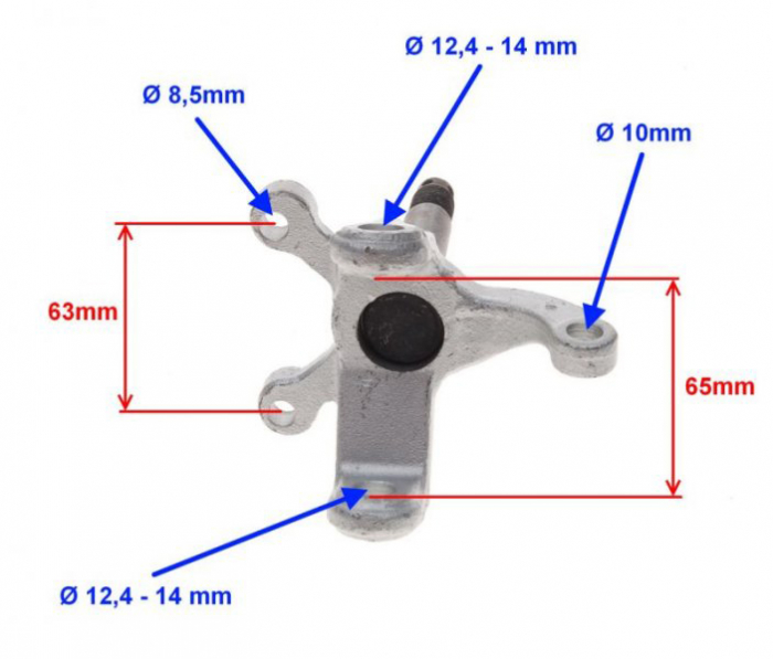 Fuzeta stanga fata SHINERAY ATV150 [3]
