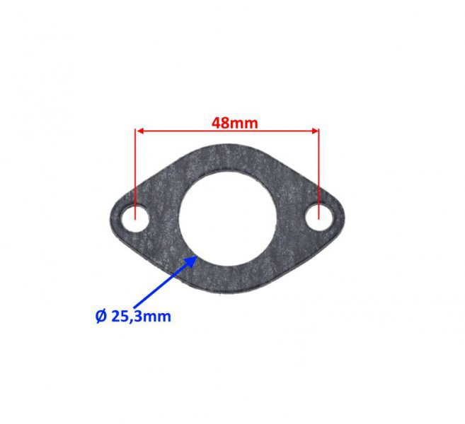 Garnitura toba evacuare diametru interior 25.3mm [2]
