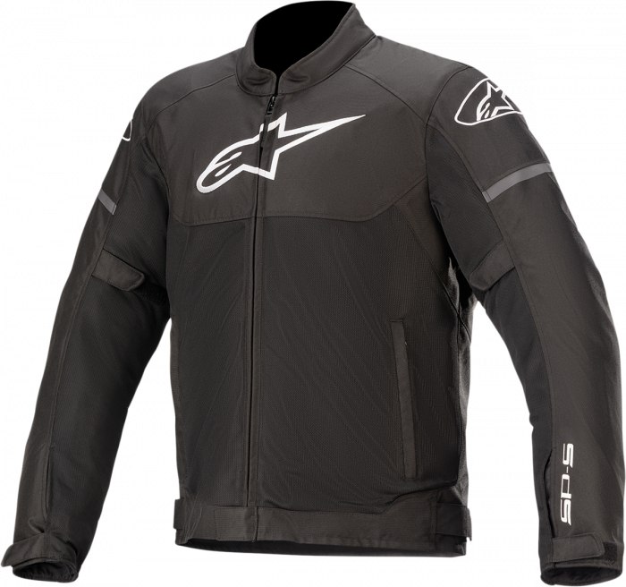 Geaca moto Alpinestars T-SPS AIR, culoare negru alb, marime S