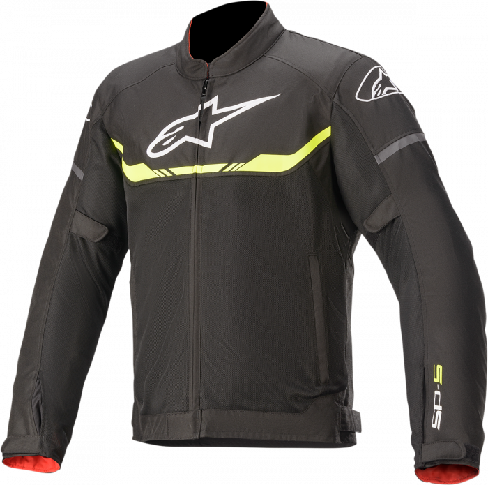 Geaca moto Alpinestars T-SPS AIR, culoare negru galben, marime 2XL