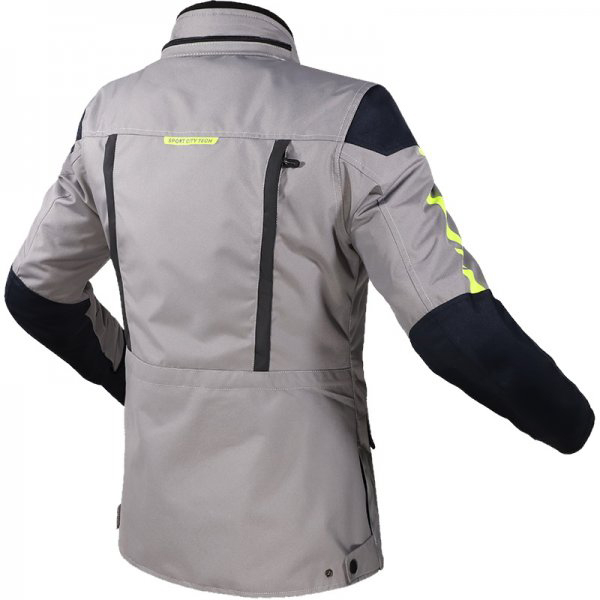 Geaca moto/atv Lady LS2 Metropolis EVO, titanium/galben, marime L [2]