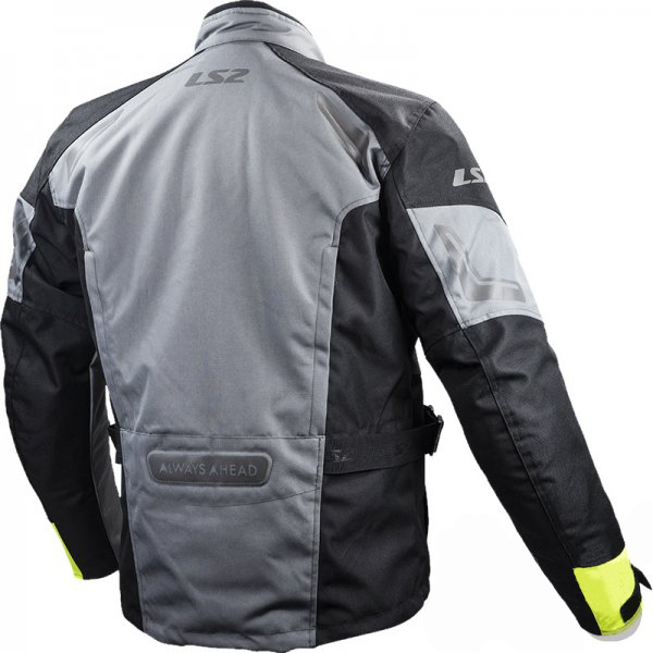 Geaca moto/atv man, LS2 PHASE, culoare gri/negru/galben, marime 4XL [2]