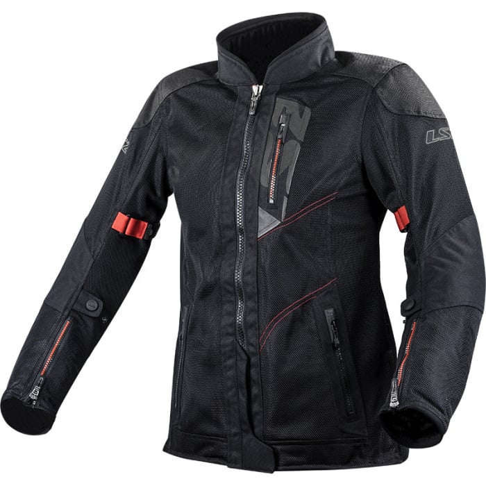 Geaca moto Lady LS2 Alba, culoare negru, marime L