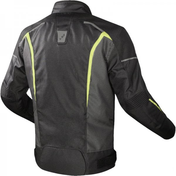 Geaca moto LS2 Sepang Man, culoare negru/gri, Hight Vision galben, marime M [2]