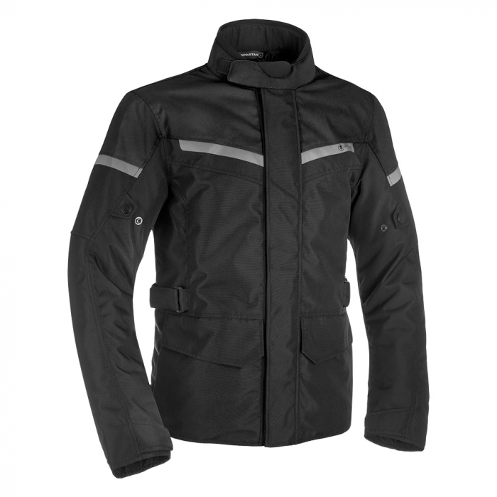 Geaca moto Oxford Spartan Long WP MS, culoare negru, marime M