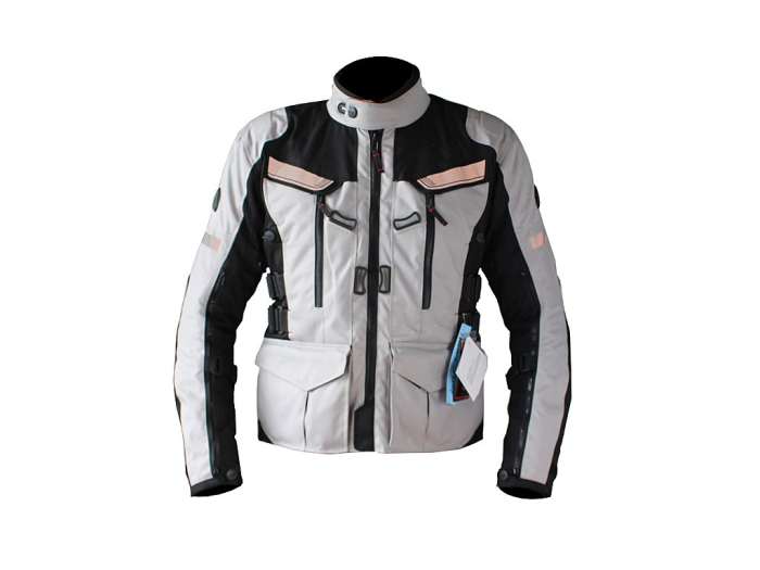 Geaca moto textila, PGS Reviti, marime 3XL, culoare negru gri