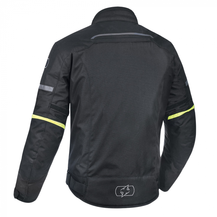 Geaca textila Oxford Toledo 2.0, negru-fluo, XL [2]