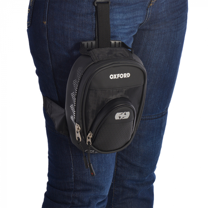 Geanta de picior Oxford L1R, 1L, Negru [4]