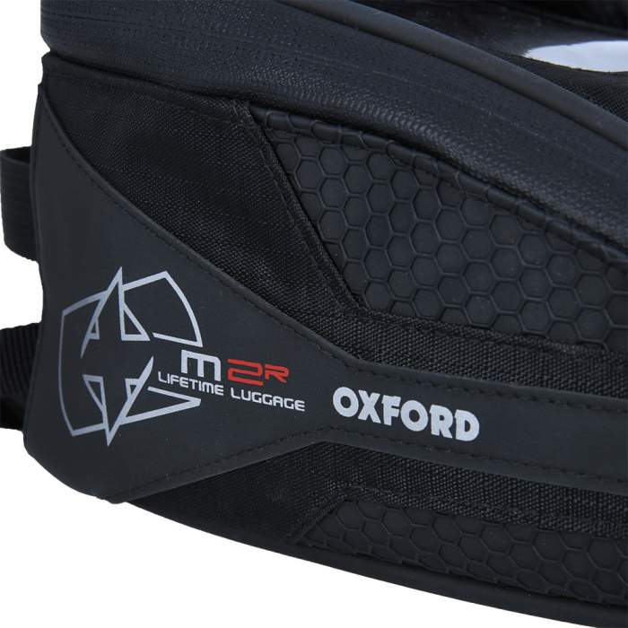 Geanta rezervor Oxford M2R Mini, 2L, buzunar telefon/GPS, negru, (13cm x 11cm) [4]