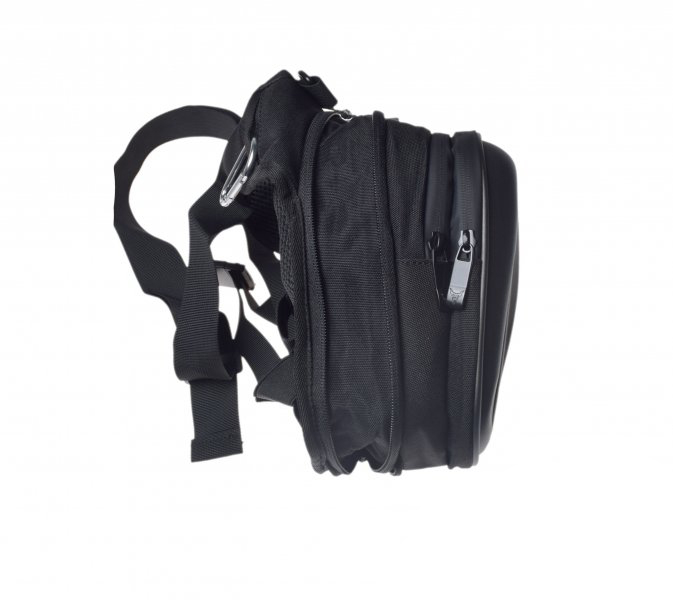 Geanta textila prindere pe picior, WMX, culoare negru [4]