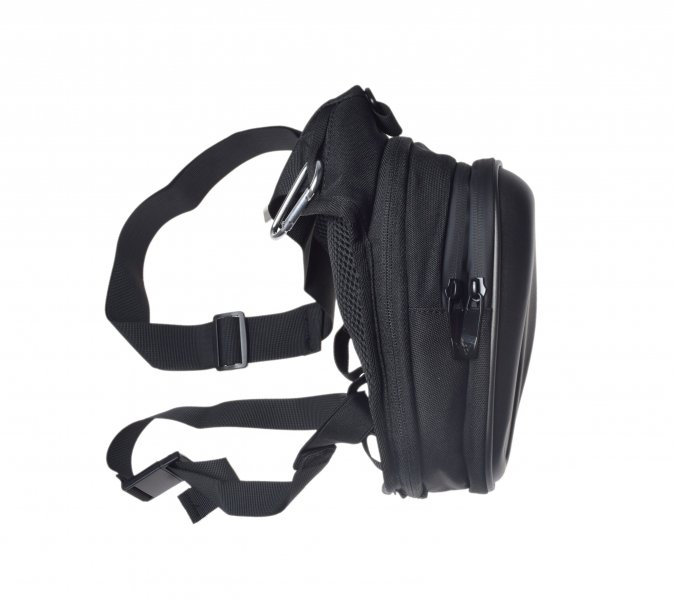 Geanta textila prindere pe picior, WMX, culoare negru [3]