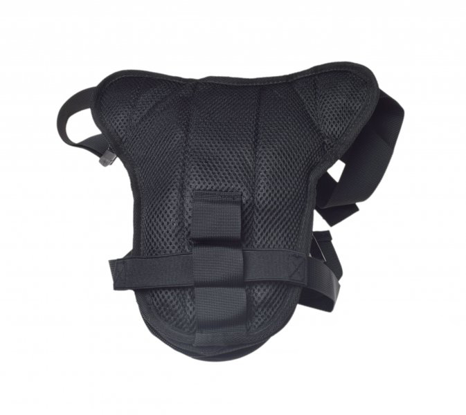 Geanta textila prindere pe picior, WMX, culoare negru [2]