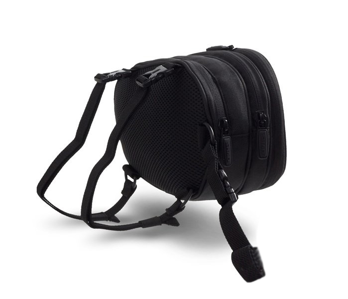 Geanta textila SHAD 2L, prindere pe picior, culoare negru [3]