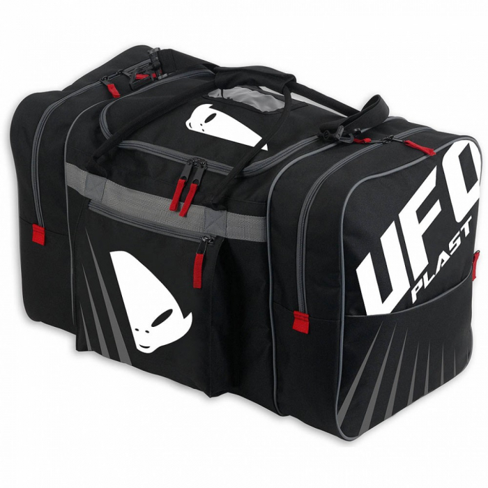 Geanta voiaj mare, Ufo Plast, negru-gri [2]