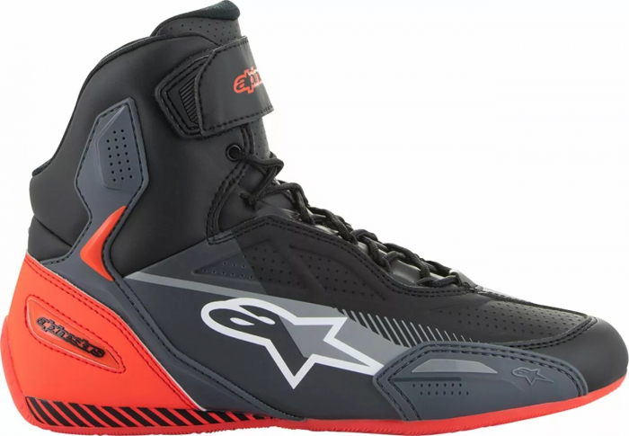 Ghete Alpinestars Faster-3, culoare negru/rosu/gri, marime 45 [3]